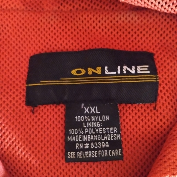 #63 OnLine 2XL Men's Windbreaker Jacket - Picture 12 of 13